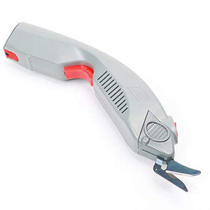 MXBAOHENG Electric Scissors Fabric Cutter Wbt-1 Rechargeable Shears Portable Cloth Cutter w/ 2 Batteries and Blades for Carpet/Paperboard/Leather