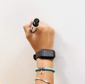 Revibe Connect: Vibration Reminder Wristband - Anti-Distraction, Educational Technology, Timer Tool (Connect Regular, Black)