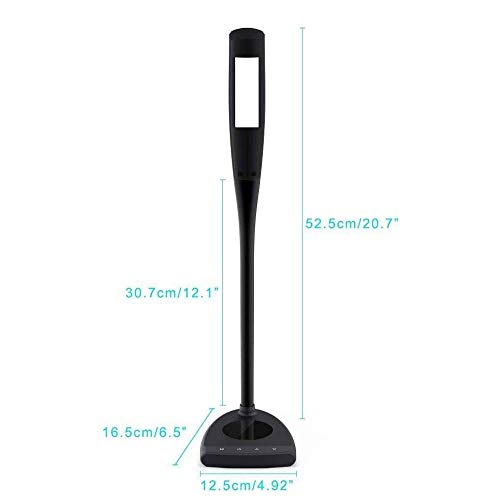 MCCONS Wireless Charging LED Desk Lamp with Gooseneck