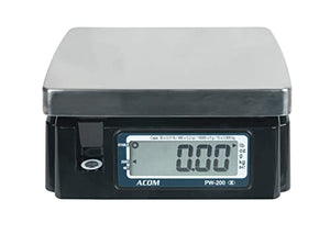 VisionTechShop ACOM PW-200RS POS Interface Portion Scale, 30lb Capacity, NTEP Legal for Trade