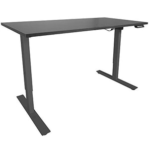 TITAN FITNESS A2 Adjustable Height Electric Motorized Sit to Stand Computer Work Desk 27"- 46" Programmable Memory