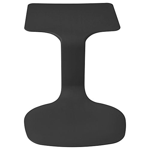 ECR4Kids The Surf Portable Lap Desk, Kids Floor Desk, Flexible Seating for Schools, Classrooms and Homeschool, One-Piece Writing Table, Alternative Seating, 10-Pack - Black