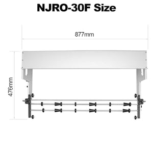 Generic NITE Rotary Jig for Roland VersaUV LEF-300/LEF2-300 Printer Assistant - NJRO-30F