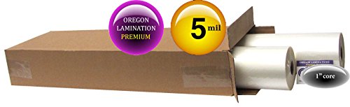 Oregon Lamination Best-Lam Standard Hot Laminating Film 27" x 200' 1" Core (4 Rolls) Gloss 5.0 Mil