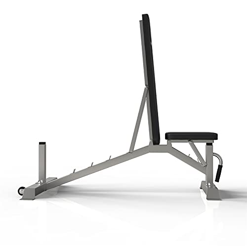 AKDSteel Weight Bench,Adjustable Weight Bench for Full Body Workout,Exercise Bench for Weight lifting and Strength Training Adjustable Sit Up Bench Gym Equipment