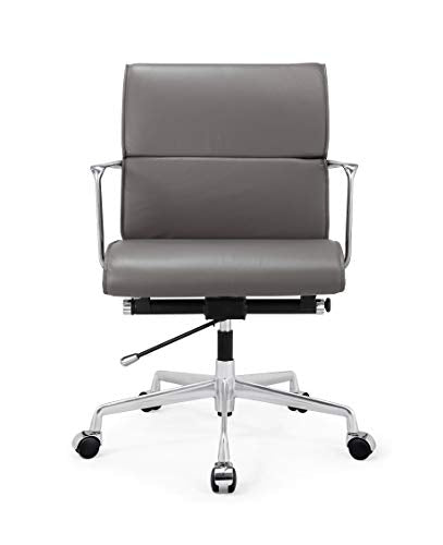Meelano 347-GRY M347 Home Office Chair, Grey