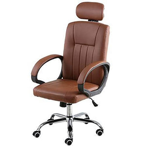 UsmAsk Office Chairs - Brown Executive Computer Desk Chair