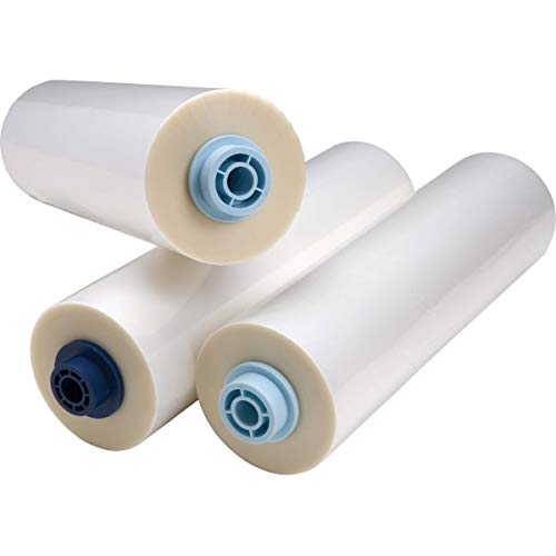 GBC 3748204EZ Pinnacle 27 EZLoad Roll Film, 3 mil, 1-Inch Core, 25-Inch x 250 ft, 2/Box