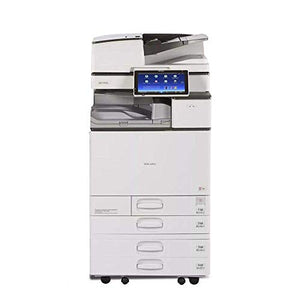 Ricoh Aficio MP C4504 A3 Color Laser Multifunction Copier - 45ppm, Copy, Fax, Print, Scan, Auto Duplex, Network, WIFI, 4 Trays and Comes with Pre-Installed Postscript 3 Supplement (Renewed)