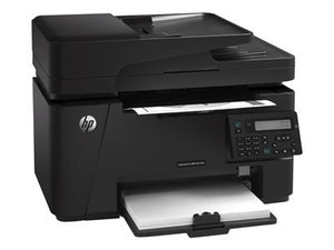 HP LASERJET PRO MFP M127fn - Print speed up to 21 ppm black. Scan resolution up to 1200 x 1200 dpi hardware and up to 1200 x 1200 dpi optical. Copy resolution up to 600 x 600. 2 line LCD text display.