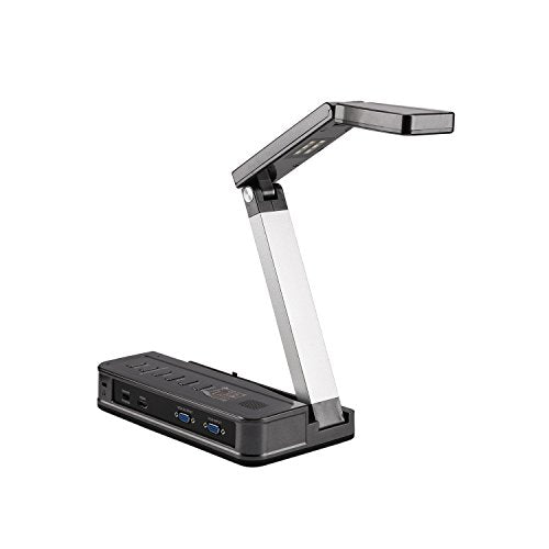 eloam Portable Document Camera HDMI, VGA Port， OCR Visual Presenter for Office,School,Meeting,Training, Labs Presentation