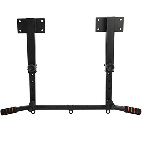 ZLQBHJ Strength Training Pull-Up Bars Strength Training Dip Stands Body Press on Wall-Mounted Horizontal Bar, Home Indoor Strength Training Gymnastic Equipment