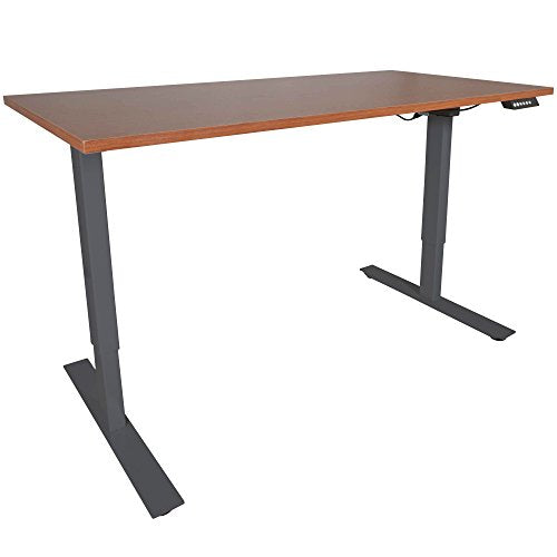 Titan Fitness A2 Single Motor Sit/Stand Desk w/Wood 30"x60" Top Conversion
