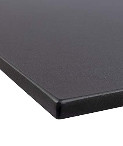Stand Up Desk Store Two Level Rolling Printer Stand/Desk Shelf | Increase Usable Desk Space While Making Room for a Printer and Supplies (42", Black)