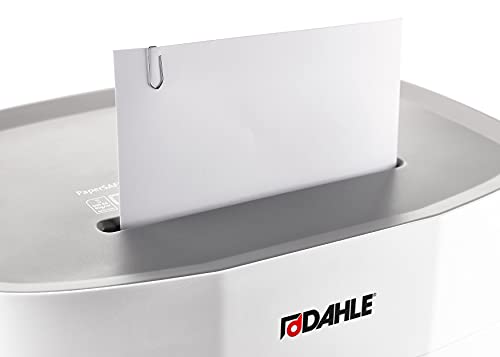 Dahle PaperSAFE PS 380 Paper Shredder, Oil Free, Security Level P-4, 15 Sheet Max, Shreds CDs & Credit Cards