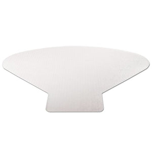 Deflecto SuperMat Chair Mat for Medium Pile Carpet, 60x66 w/Lip, Clear