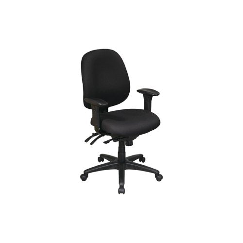 Lorell High-Performance Task Chair, 27-1/4 by 25-1/4 by 41-1/2-Inch, Black