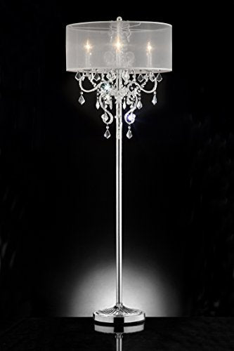 OK Lighting OK-5153F 63"H Evangelia Floor Lamp