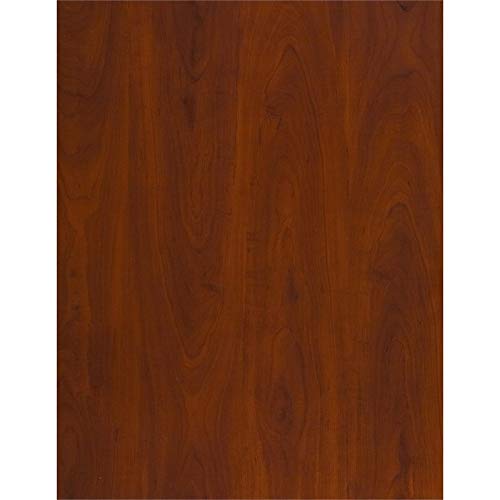 Bush Business Furniture Series C U Shaped Desk with Hutch and Storage, 72W, Hansen Cherry