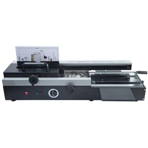 Wireless Glue Book Binding Machine, 1200W Hot Melt Glue, 40mm Thickness, 32cm Binding Length