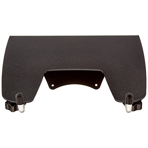 Amazon Basics Single Monitor Stand - Lift Engine Arm Mount, Aluminum, 2-Pack & Notebook Laptop Stand Arm Mount Tray