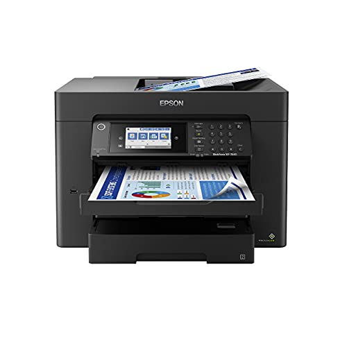 Epson WorkForce Pro WF-7840 Wireless All-in-One Wide-format Printer (Renewed)