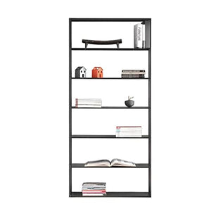 HARAY Wrought Iron Multi-Layer Bookshelf (80x25x180CM)
