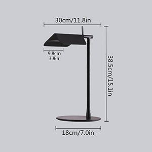 HONGFEISHANGMAO Desk Lamp with 360° Rotating Lamp Head, LED Business Eye Protection Light