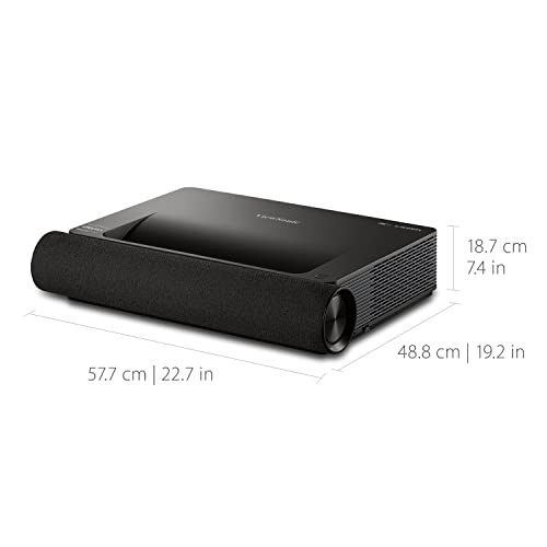 ViewSonic X2000B-4K Ultra Short Throw 4K UHD Laser Projector with Wi-Fi, 2000 Lumens