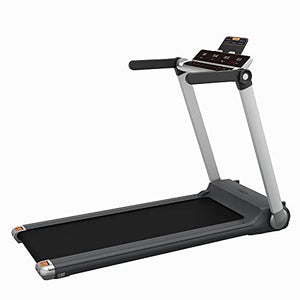 ADVENOR Treadmill Motorized Treadmills 3.0 HP Installation-Free Electric Running Machine 300 LBS Weight Capacity Folding Portable Treadmill Fitness Indoor with 24 Preset Programs (Grey)