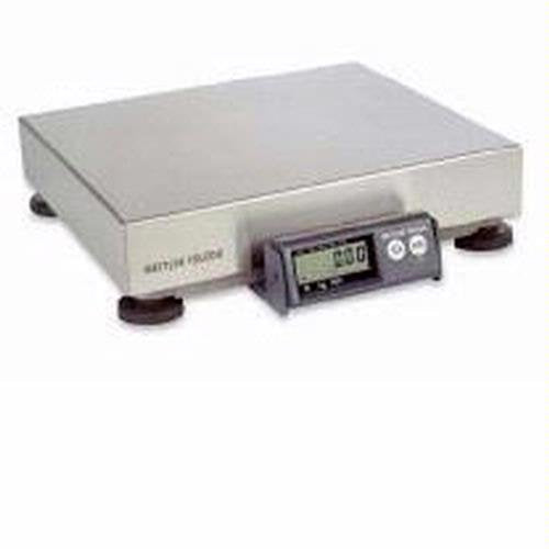 Mettler Toledo PS60U5101-000 Model PS60 Parcel Scale (150pounds / 60kilograms Capacity) with ABS Flat Top Platter, GEOCAL Calibration, RS232 Computer Interface for Use with Carrier Manifest Software