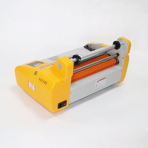 DEJUN 13" Hot and Cold Roll Laminator 110V Digital Thermal Laminating Machine