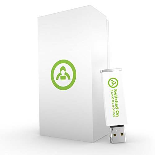Switched on Schoolhouse, Grade 3, USB Core Subject Set - Math, Language, Science, & History, 3rd Grade Homeschool Curriculum by Alpha Omega