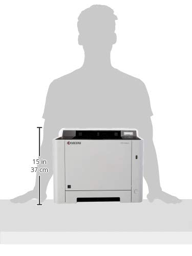 Kyocera 1102RB2US0 ECOSYS P5026cdw Color Network Printer, 5 Line LCD Screen with Hard Key Control Panel, Up to Fine 1200 DPI Print Resolution, Wireless and Wi-Fi Direct Capability