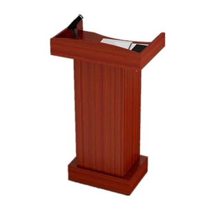 CAMBOS Lectern Podium Stand with Drawer and Storage - Modern Design