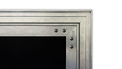 STT-169120-G Silver Ticket Thin Bezel 16:9 Aspect Ratio 4K Ultra HD Ready HDTV (6 Piece Fixed Frame) Projector Screen (16:9, 120", Grey Material)