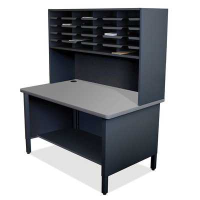 Mailroom 20 Slot Organizer Finish: Black