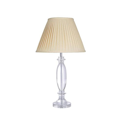 505 HZB European Crystal Table Lamp, Bedroom Bedside Lamp, Fashionable Living Room, Desk Lamp (Size : L4374cm)