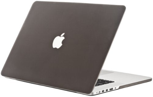 Kuzy Compatible with MacBook Pro 15.4 inch Case Model A1398 with Retina Display Soft Touch 15 inch Plastic Hard Shell Cover for Older MacBook Pro 15.4 inch, Gray Smoke