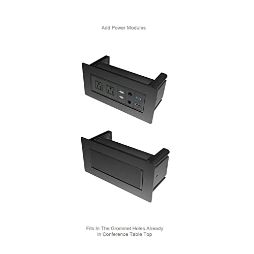 Generic Conference Room Table with Power Data Modules