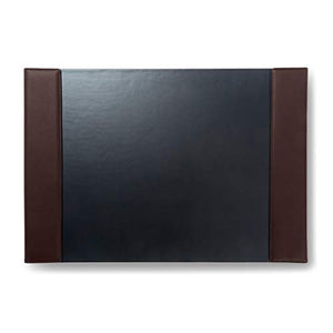 Deluxe Desk Accessories Set - Full Grain Leather Leather - Brown (Brown)
