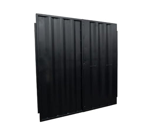 Mytee Products 93.7" Shipping Container Partition Wall - 16 Gauge Steel