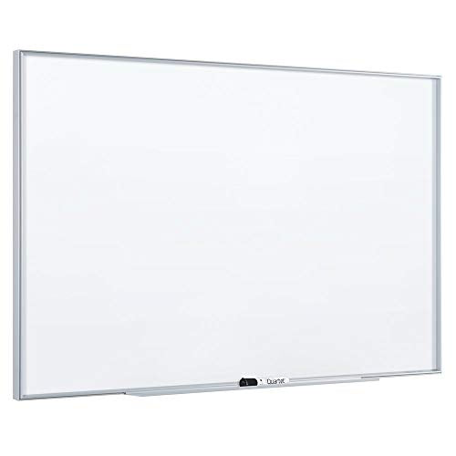 Quartet Whiteboard/Dry Erase Board, Magnetic, 6'x4', Fusion Nano-Clean, Silver Aluminum Frame (NA7248F)