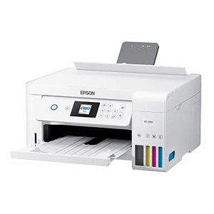 Epson Premium EcoTank 2760 All-in-One Color Inkjet Cartridge-Free Supertank Printer I Print Copy Scan I Wireless I Mobile Printing I Auto Duplex Printing I 1.44" Color LCD I Print Up to 10.5 ISO ppm