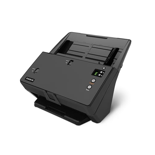 Ambir nScan 1060 High-Speed Document Scanner, 60 ppm, Double-Sided, USB, Windows Only