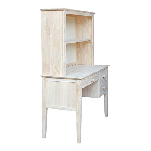 International Concepts K-OF66-65H Desk with Hutch