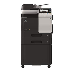 Konica Minolta Bizhub C3850 A4 Color Laser Multifunction Printer - 40ppm, Copy, Print, Scan, Auto Duplex, Network, Mobile Printing Support, 1 GB Memory, 320 GB HDD, 2 Trays, Stand