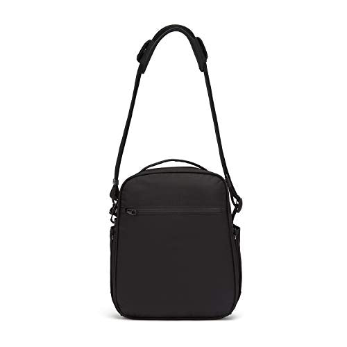 Pacsafe Metrosafe LS250 Lightweight Anti Theft Shoulder Bag, 12 Liter - Black