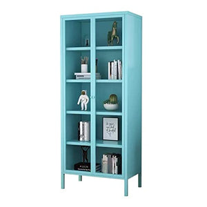 HARAY Children's Bookshelf with Glass Door Display Cabinet