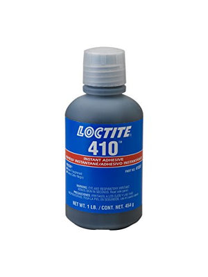 Loctite 41061 Black 410 Prism Instant Adhesive, Toughened 1 lb. Bottle, 3500 cP, 16 fl. oz.